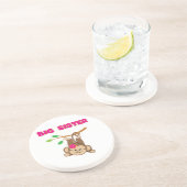 Monkey Big Sister Getränkeuntersetzer (Seite)