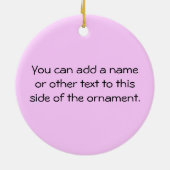 Monkey Big Sister Keramik Ornament (Hinten)