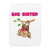 Monkey Big Sister Magnet (Vertikal)
