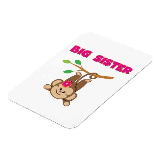 Monkey Big Sister Magnet (Linke Seite)
