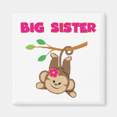 Monkey Big Sister Magnet (Vorne)