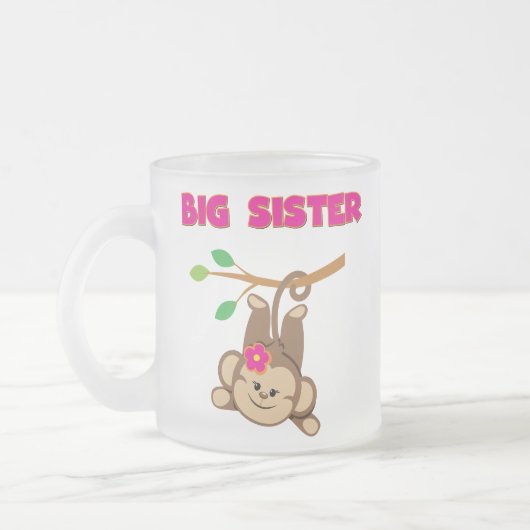 Monkey Big Sister Mattglastasse (Links)