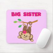 Monkey Big Sister Mousepad (Mit Mouse)