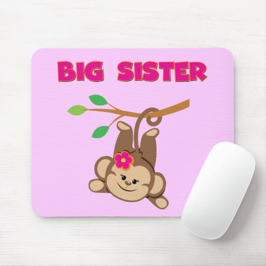 Monkey Big Sister Mousepad (Mit Mouse)