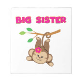 Monkey Big Sister Notizblock (Vorderseite)