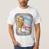 Monkey Bingo King T - Shirt (Vorderseite)