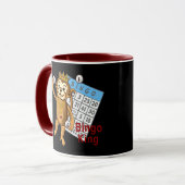 Monkey Bingo King Tasse (Vorderseite Links)