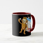 Monkey Bingo King Tasse (VorderseiteRechts)