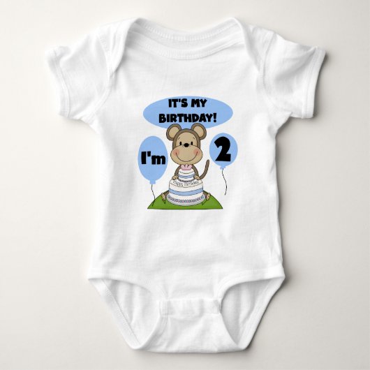 Monkey Birthday Boy 2. Shirts und Geschenke (Vorderseite)