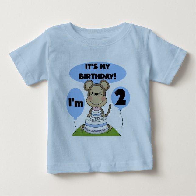 Monkey Birthday Boy 2. Shirts und Geschenke (Vorderseite)