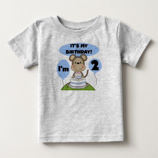 Monkey Birthday Boy 2. Shirts und Geschenke (Vorderseite)