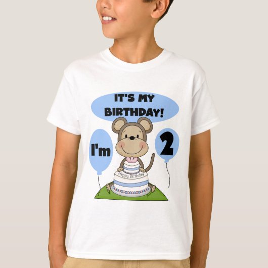 Monkey Birthday Boy 2. Shirts und Geschenke (Vorderseite)