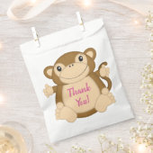Monkey Birthday Party Geschenktütchen (Ausgeschnitten)