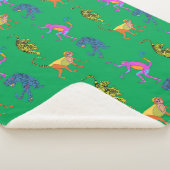 Monkey Blanket Sherpadecke (3/4)