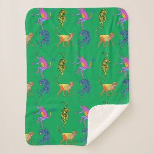 Monkey Blanket Sherpadecke