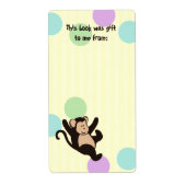 Monkey Book Tags (Vorne)