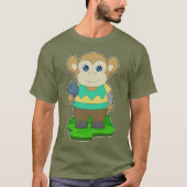 Monkey Bowling Bowling T-Shirt (Vorderseite)