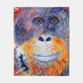 Monkey Boy Fleece Blanket (Vorderseite)