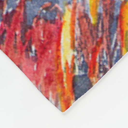 Monkey Boy Fleece Blanket (Ecke)