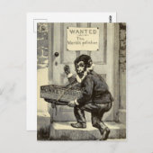"Monkey Brand Soap Advertisement" Postkarte (Vorne/Hinten)