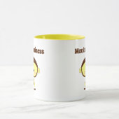 Monkey Business Funny Cartoon Affendesign Tasse (Zentrum)