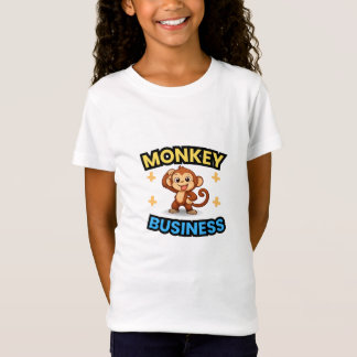 Monkey Business Funny  T-Shirt