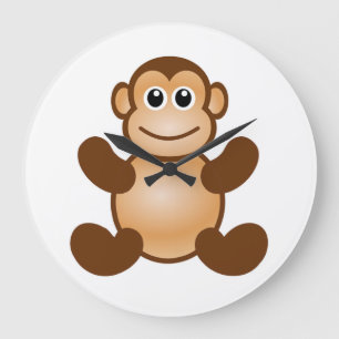 MONKEY BUSINESS GROßE WANDUHR
