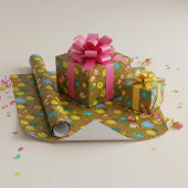 Monkey Business Pattern Geschenkpapier