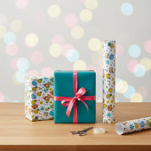 Monkey Business Pattern Geschenkpapier