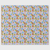 Monkey Business Pattern Geschenkpapier (Flach)