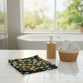 Monkey Business Pattern Golfhandtuch