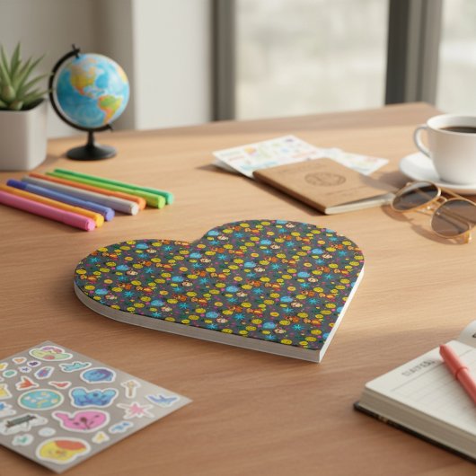 Monkey Business Pattern Notizblock