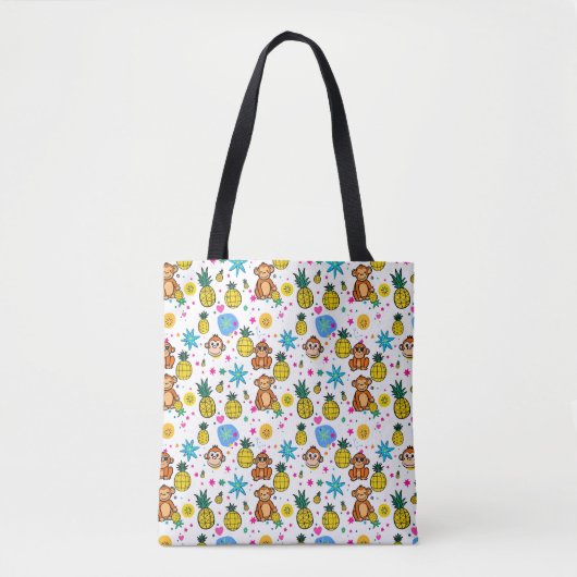 Monkey Business Pattern Tasche (Vorderseite)