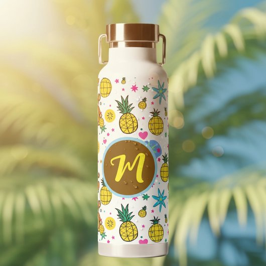 Monkey Business Pattern Trinkflasche