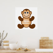MONKEY BUSINESS POSTER (Küche)