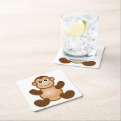 MONKEY BUSINESS RECHTECKIGER PAPPUNTERSETZER (Vor Ort)