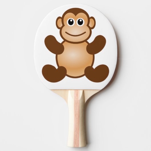 MONKEY BUSINESS TISCHTENNIS SCHLÄGER (Vorderseite)