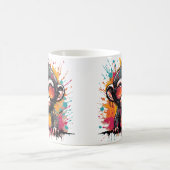 Monkey Businnes - Affe tasse design (Mittel)