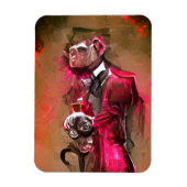 Monkey Butler Magnet (Vertikal)