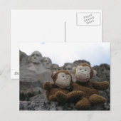 monkey_chimp_rushmore.JPG Postkarte (Vorne/Hinten)