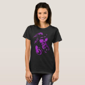 Monkey Chimp With Sungasse And Headphones 1 T-Shirt (Vorne ganz)