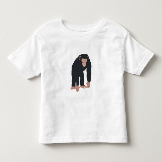 Monkey Chimpanzee Kleinkind T-shirt (Vorderseite)