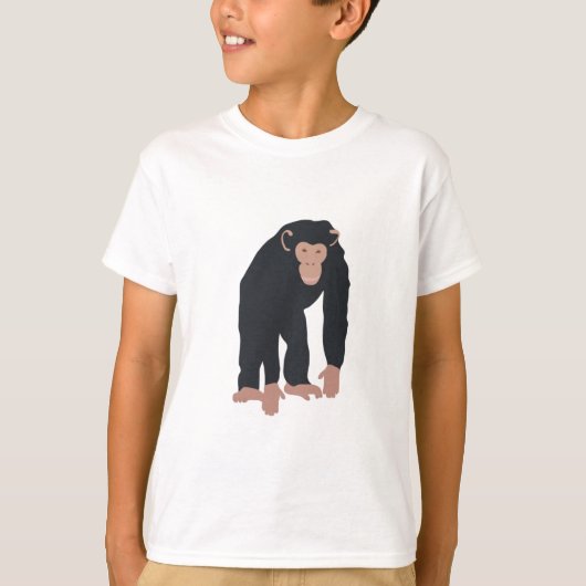 Monkey Chimpanzee T-Shirt (Vorderseite)