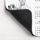 Monkey Chinese New Year 2016 Calendar mousepad (Ecke)