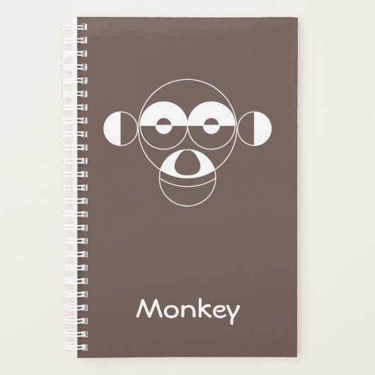 Monkey Chinese Zodiac Planer (Vorderseite)