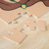 Monkey Christmas Winter Tiere Affen Jigsaw Puz Puzzle (Seite)