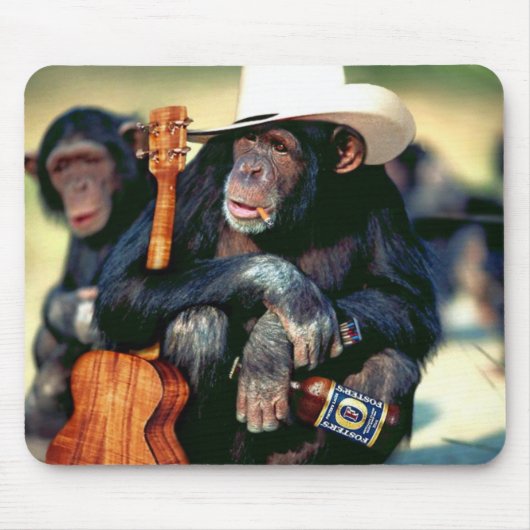 Monkey_Cowboy Mousepad (Vorne)
