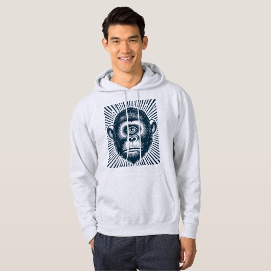 Monkey Cult Hoodie (Vorne ganz)