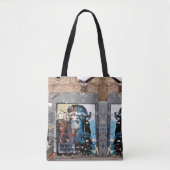 Monkey Custom All-Over-Print Tote Bag Tasche (Vorderseite)