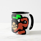 Monkey cute  tasse (VorderseiteRechts)